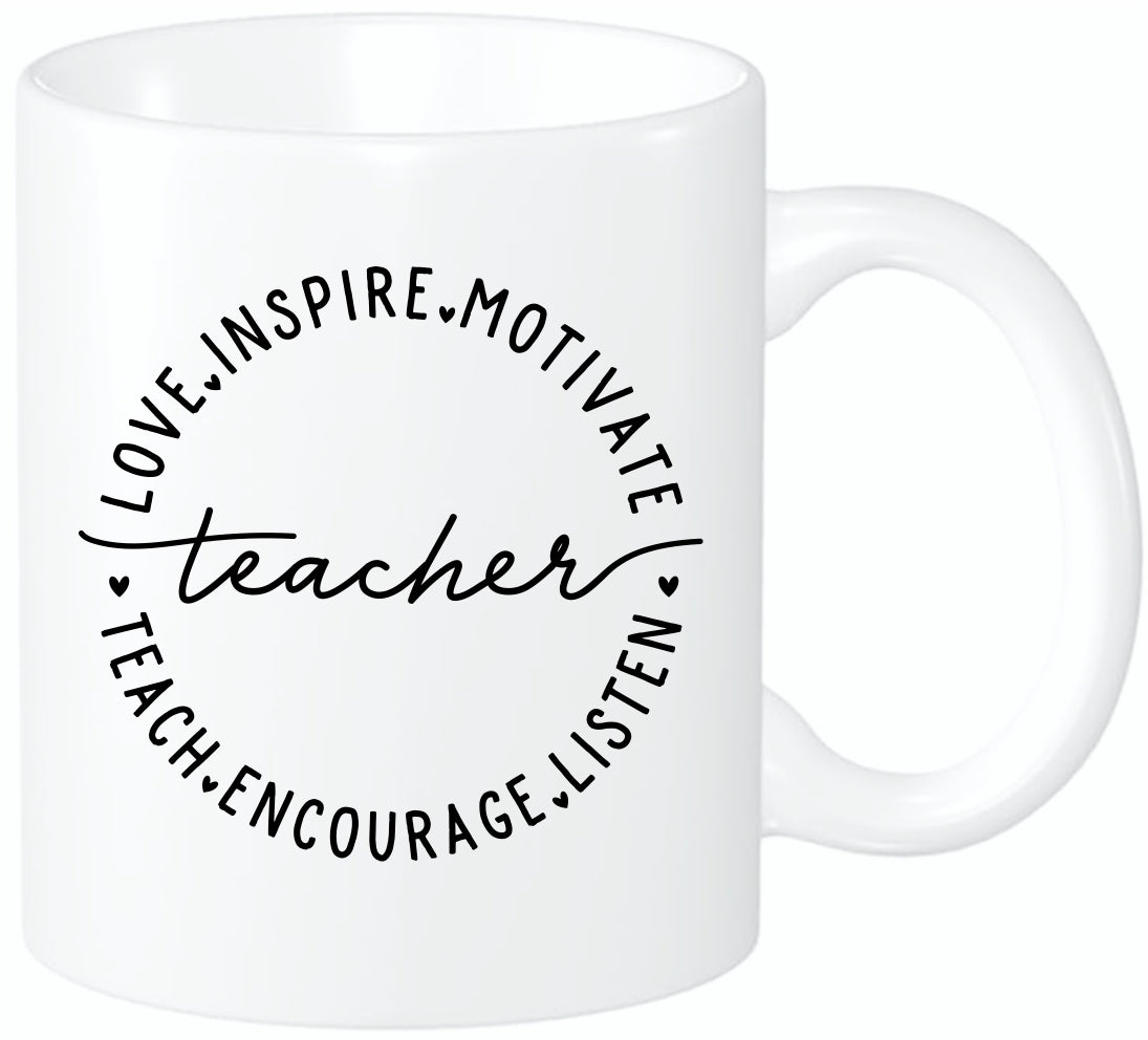Teacher appreciation mug