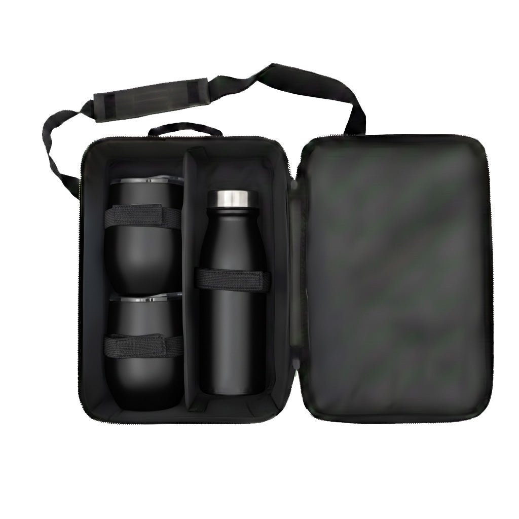 Black Bottle & Mug Gift Set