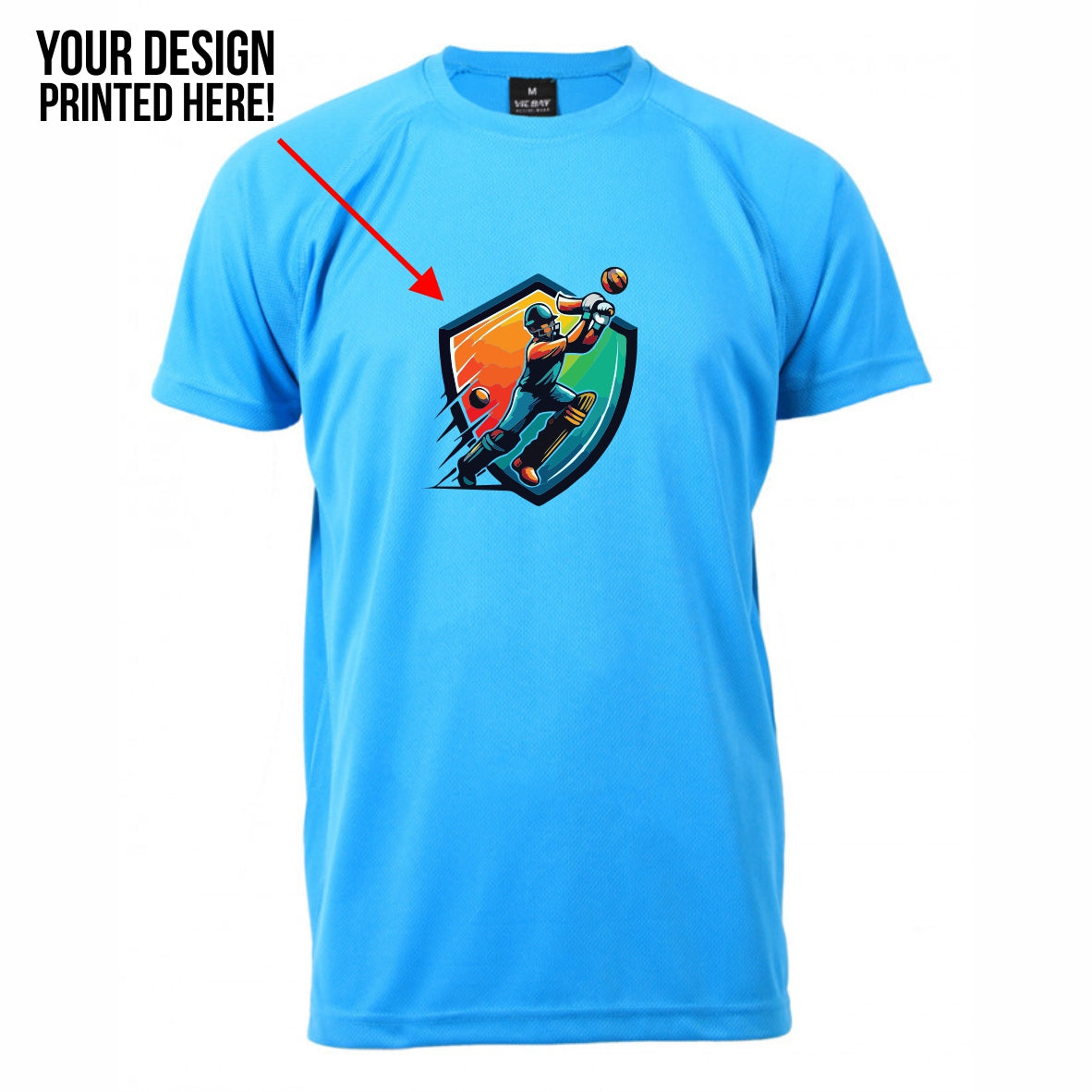 A5 DTF Printed Dry Fit T-Shirt
