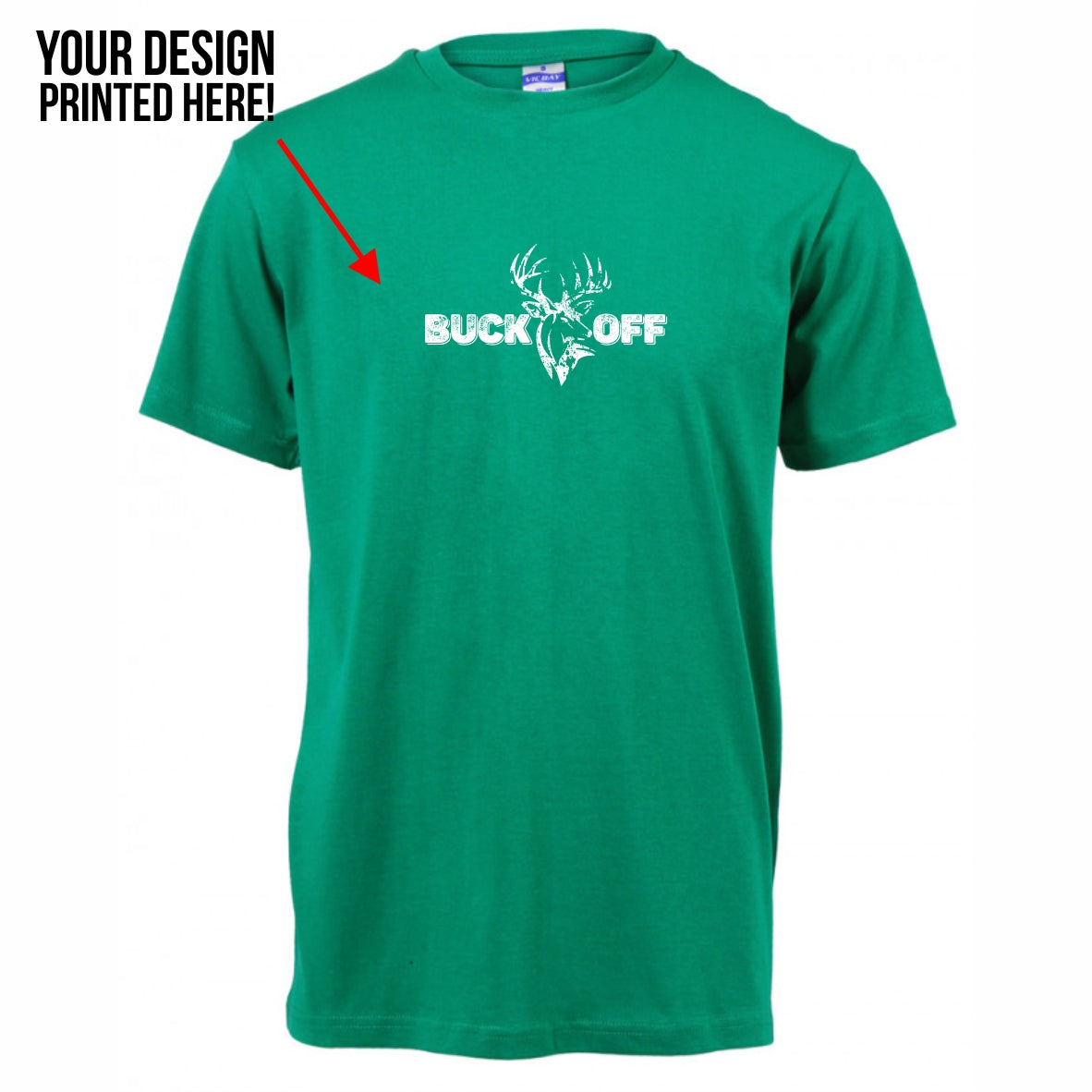 A5 DTF print on heavyweight T-shirt (S-XL)