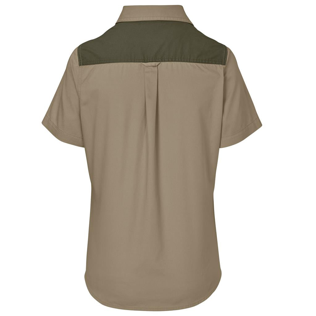 Ladies Serengeti 2 tone bush shirt