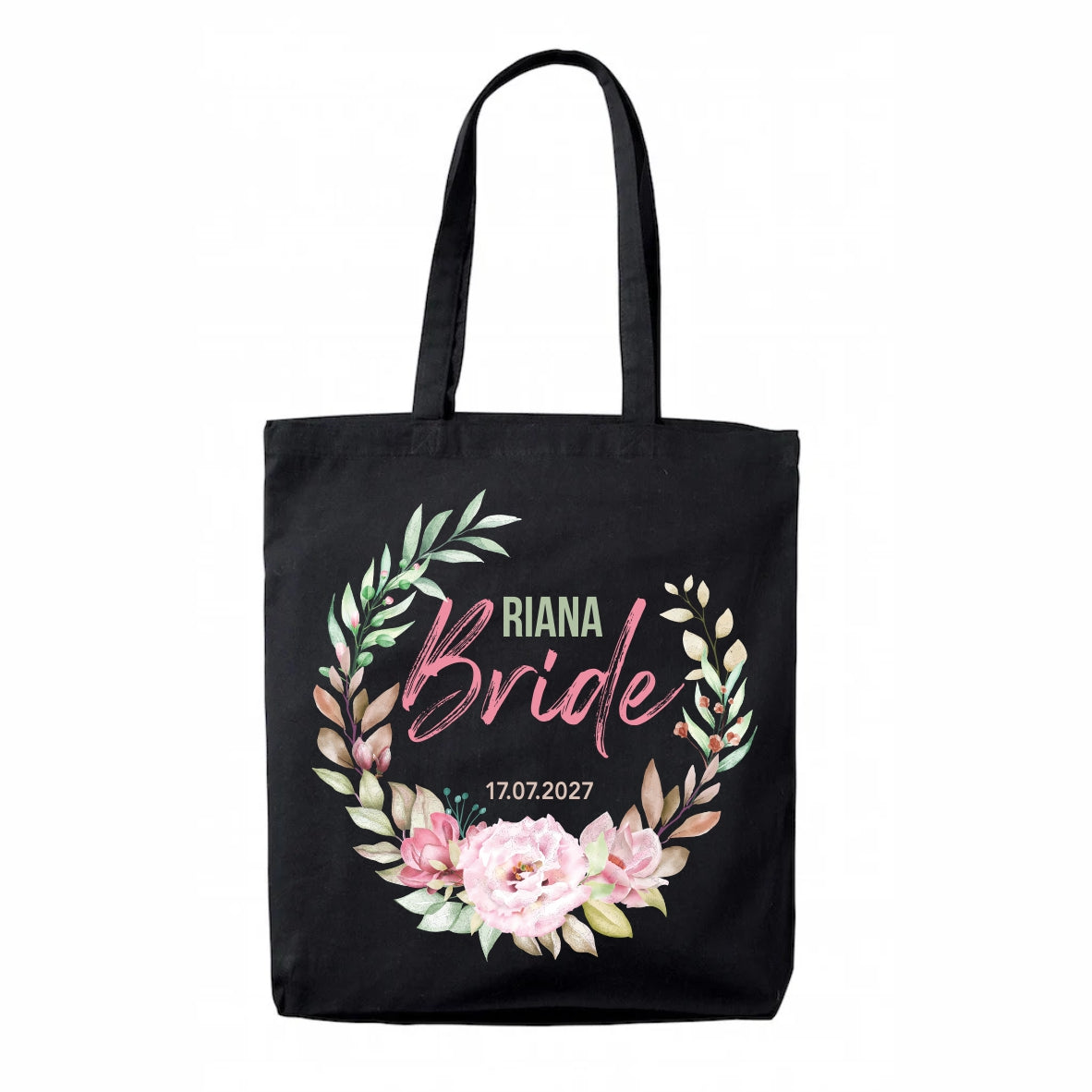 Bridal party tote bag - incl print