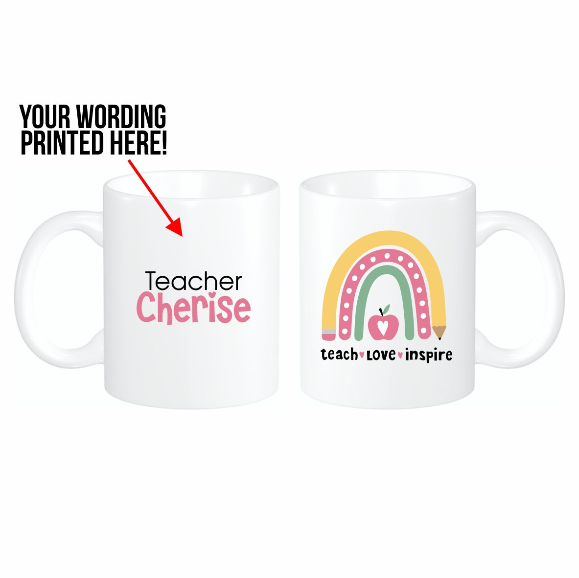 Teacher appreciation mug