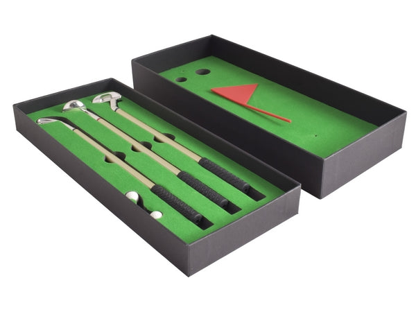 Golf Ballpoint Pen Putting Set