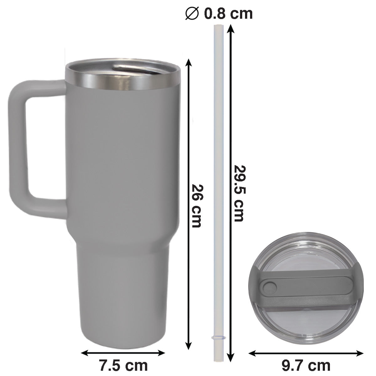 1200ml Stainless Steel Mug