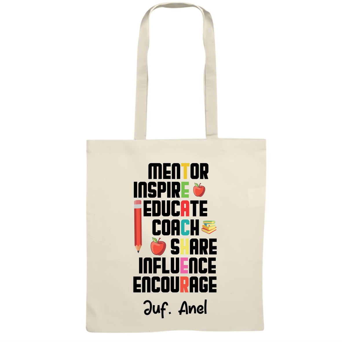 Teacher tote bag - incl print
