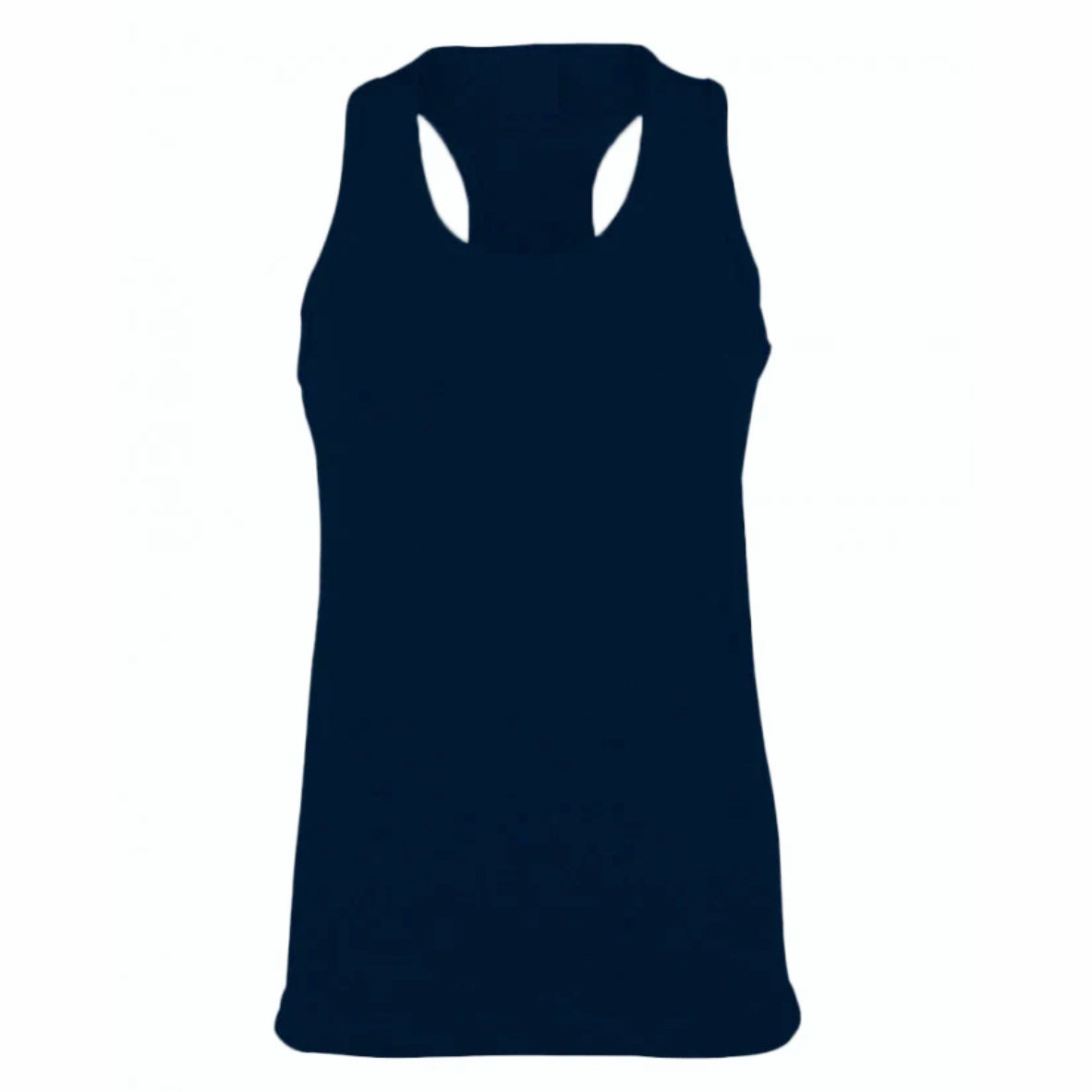 A5 DTF print on ladies racerback tee
