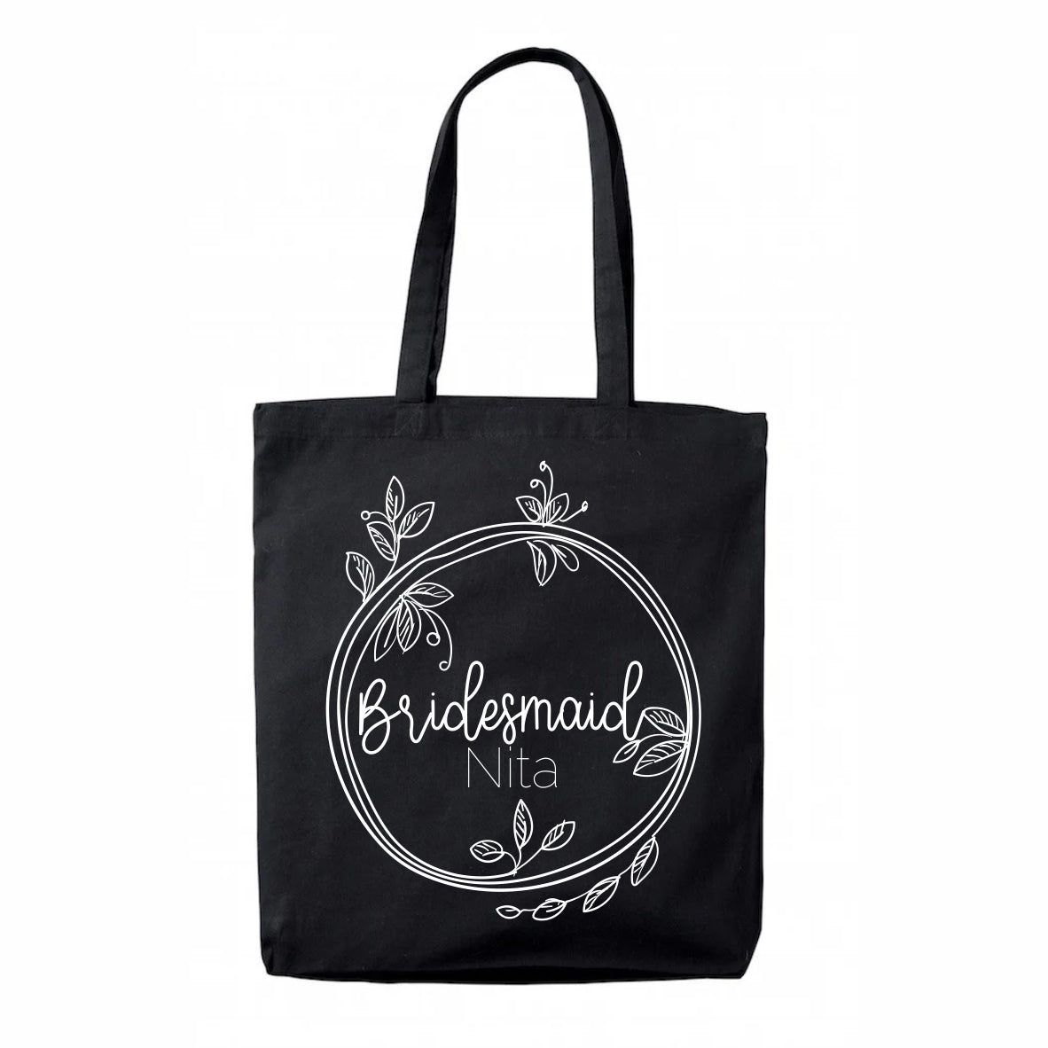 Bridal party tote bag - incl print