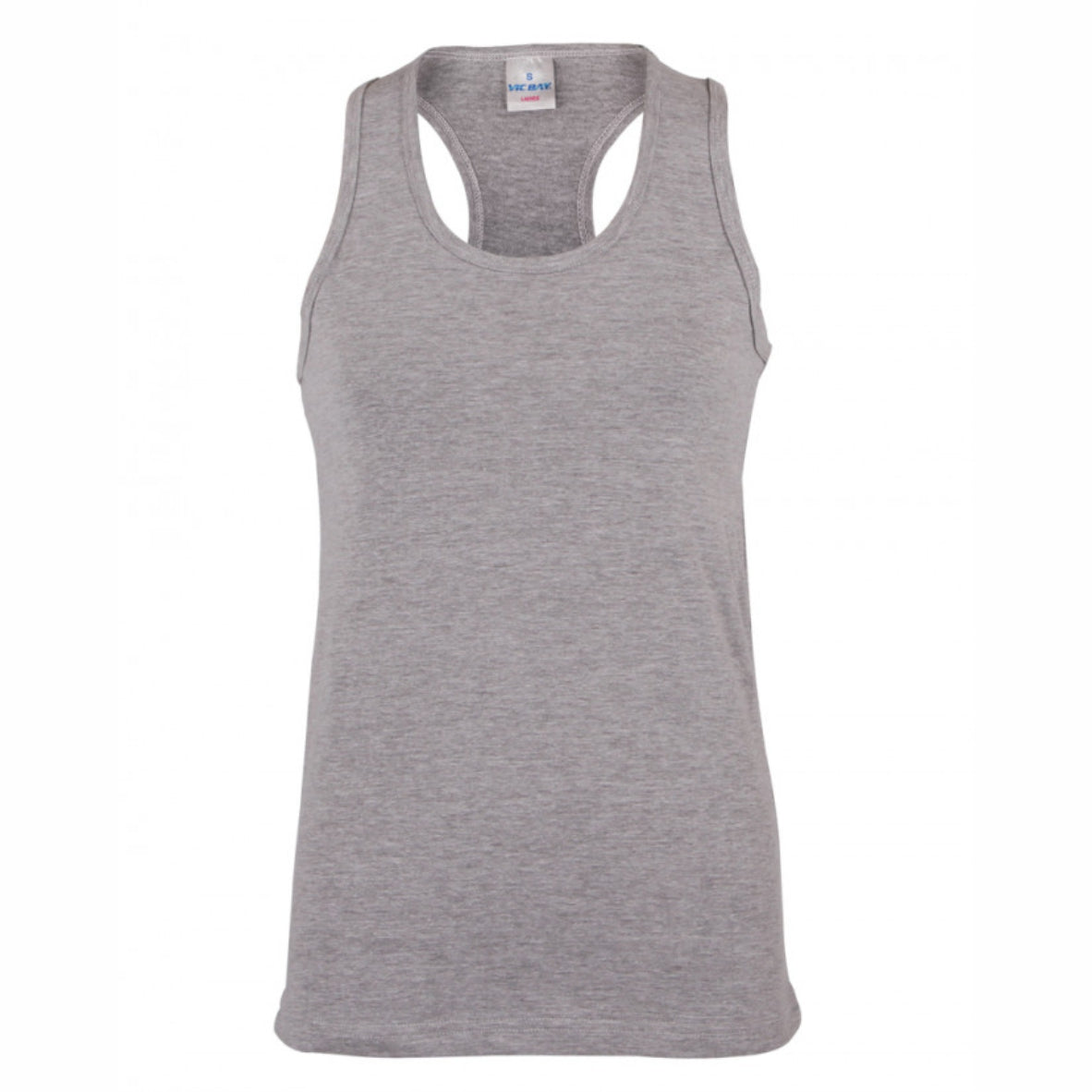 Ladies 100% cotton racerback