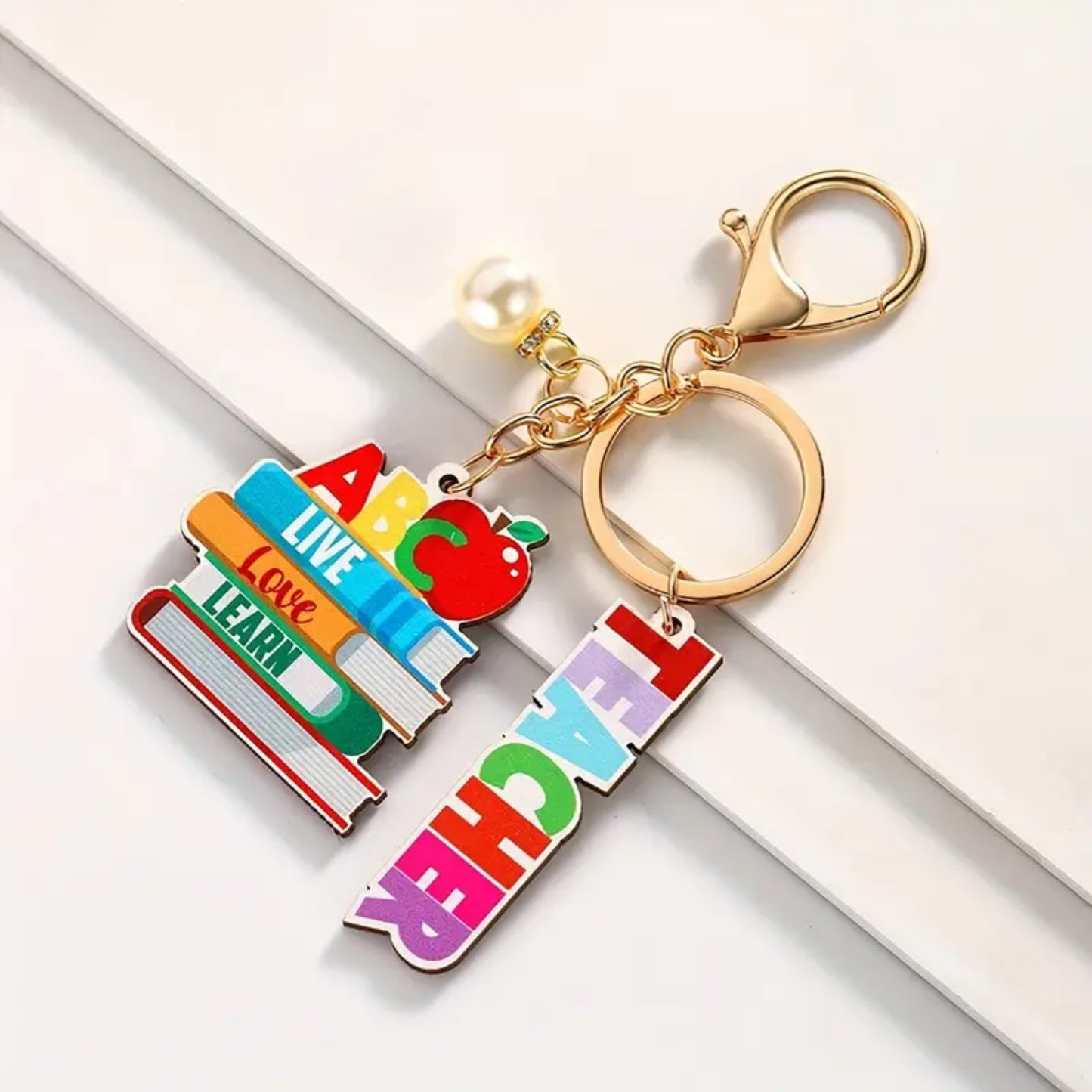 Teacher keyring
