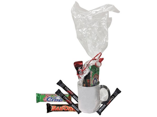 Single Rim Mug Coffee Hamper incl print