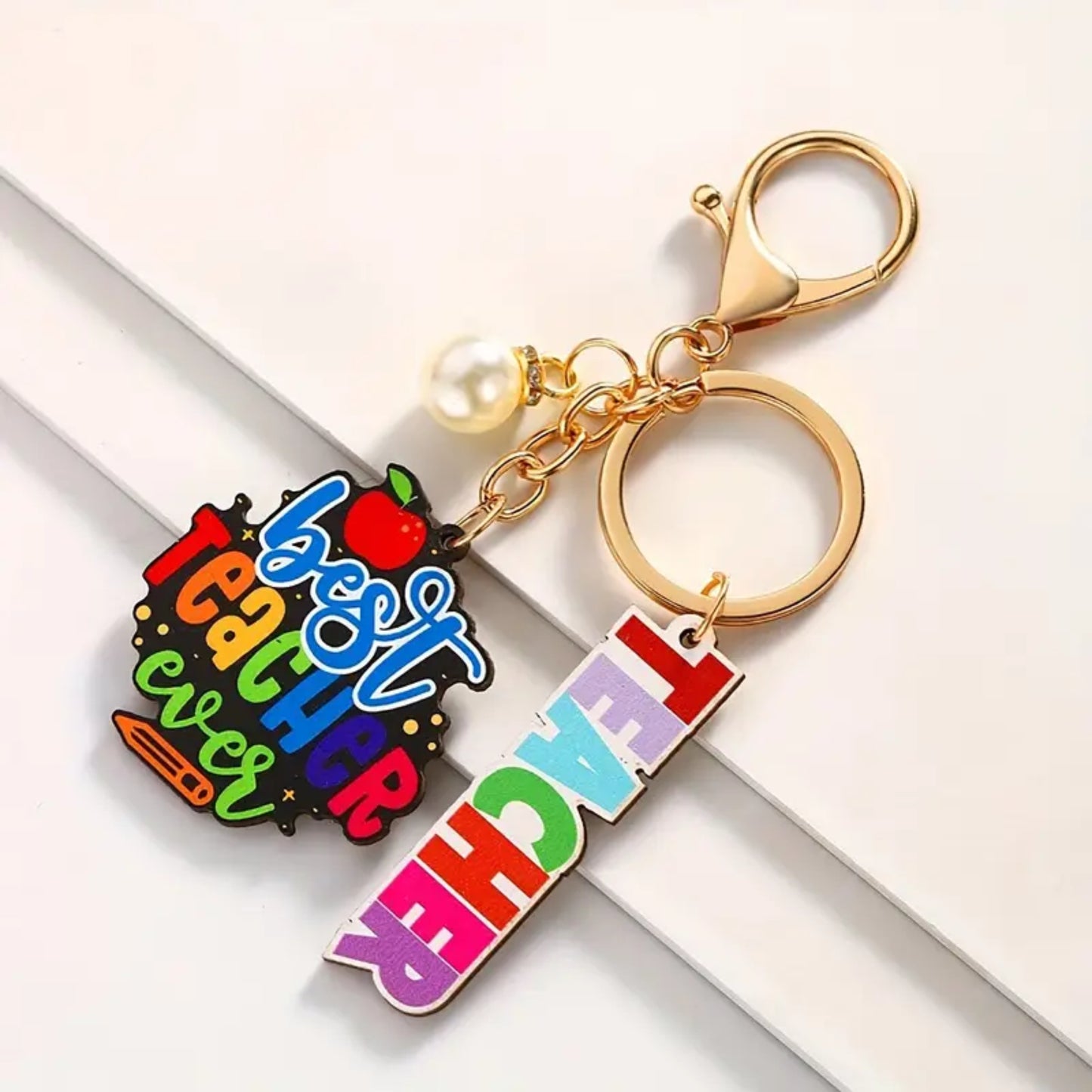 Teacher keyring