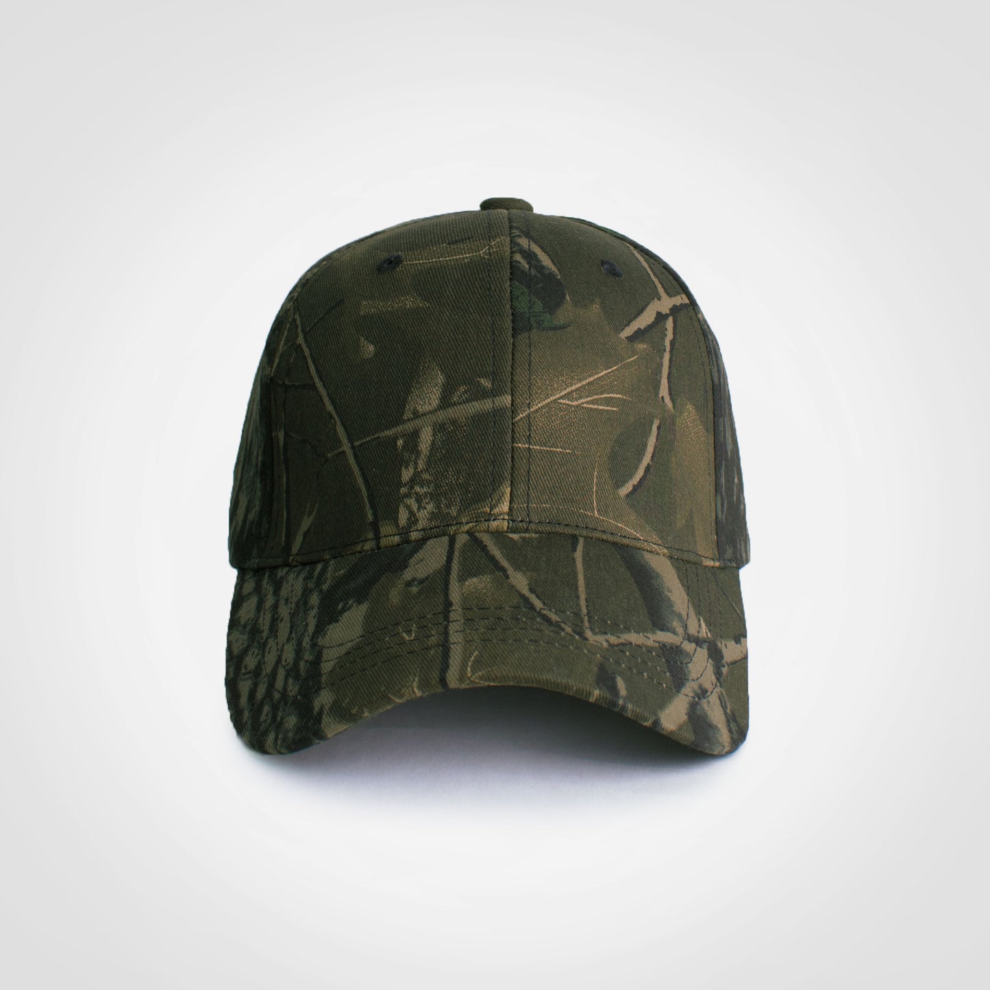 6 Panel Forrest Camo Cap