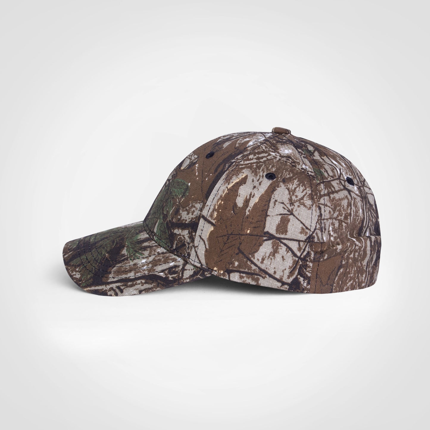 6 Panel Leaflock Camo Cap