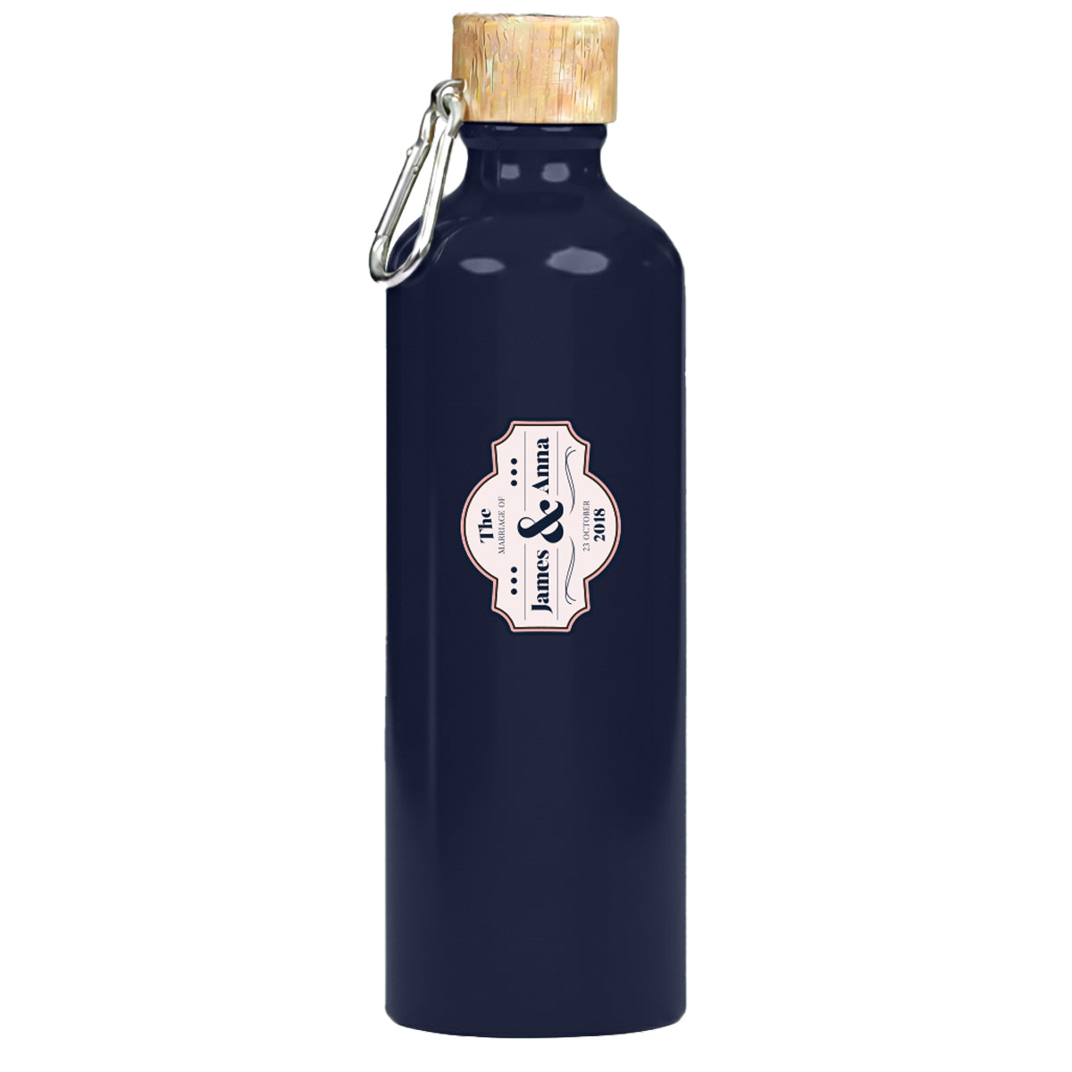 Alicante Aluminium Bottle incl print