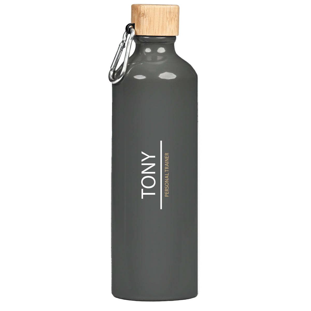 Alicante Aluminium Bottle incl print