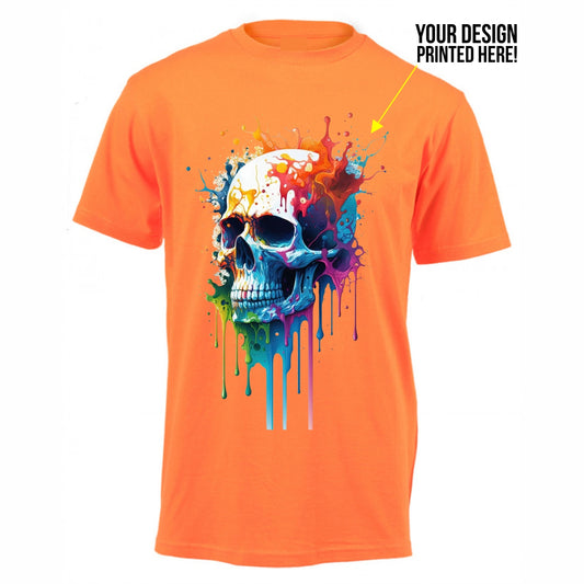 A3 DTF printed lightweight T-shirt