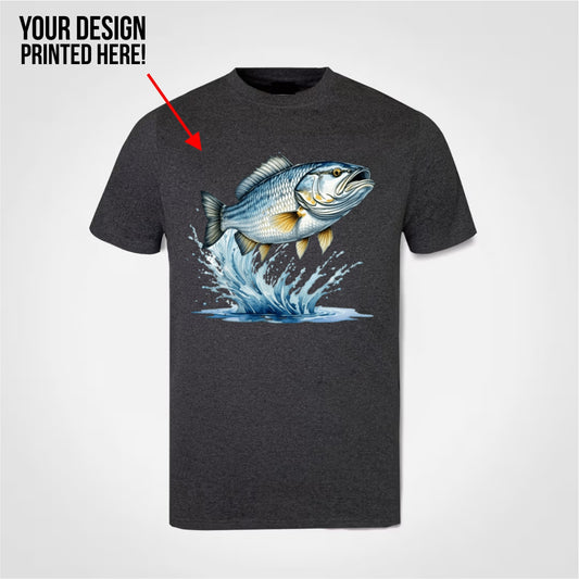 A3 DTF print on a Premium melange t-shirt