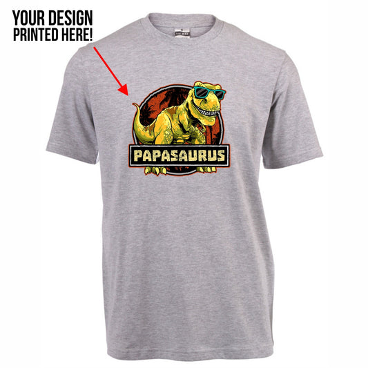 A4 DTF print on heavyweight T-shirt (XXL-5XL)