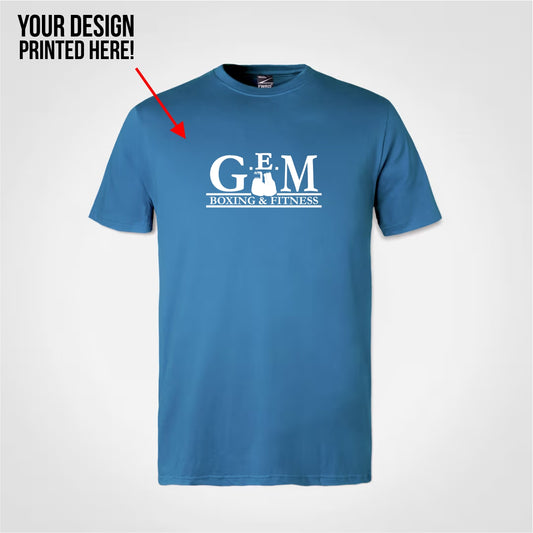 A5 DTF print on a premium t-shirt