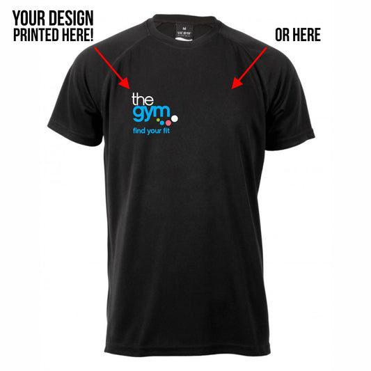 A6 DTF Printed Dry Fit T-Shirt