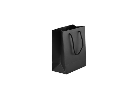 PACK OF 5 - 230gsm Matte Gift Bag - Black