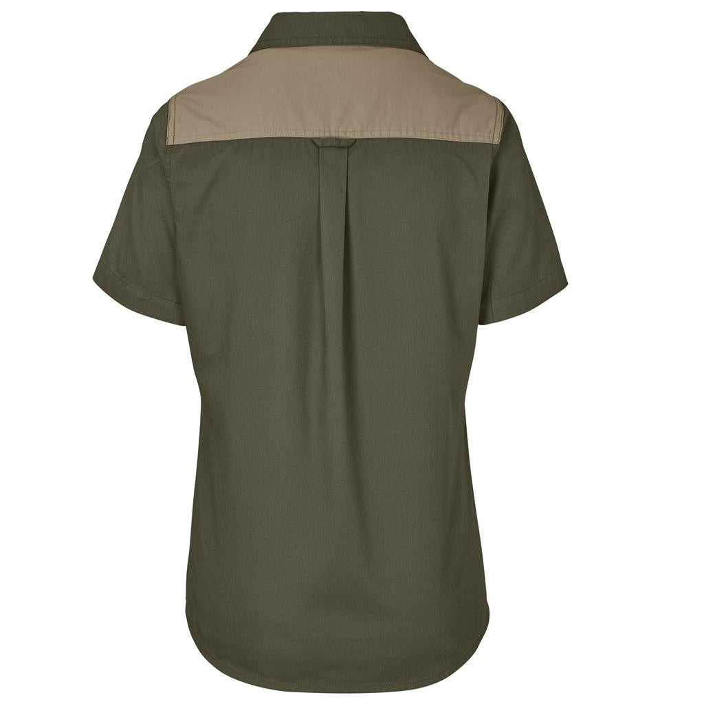 Ladies Serengeti 2 tone bush shirt