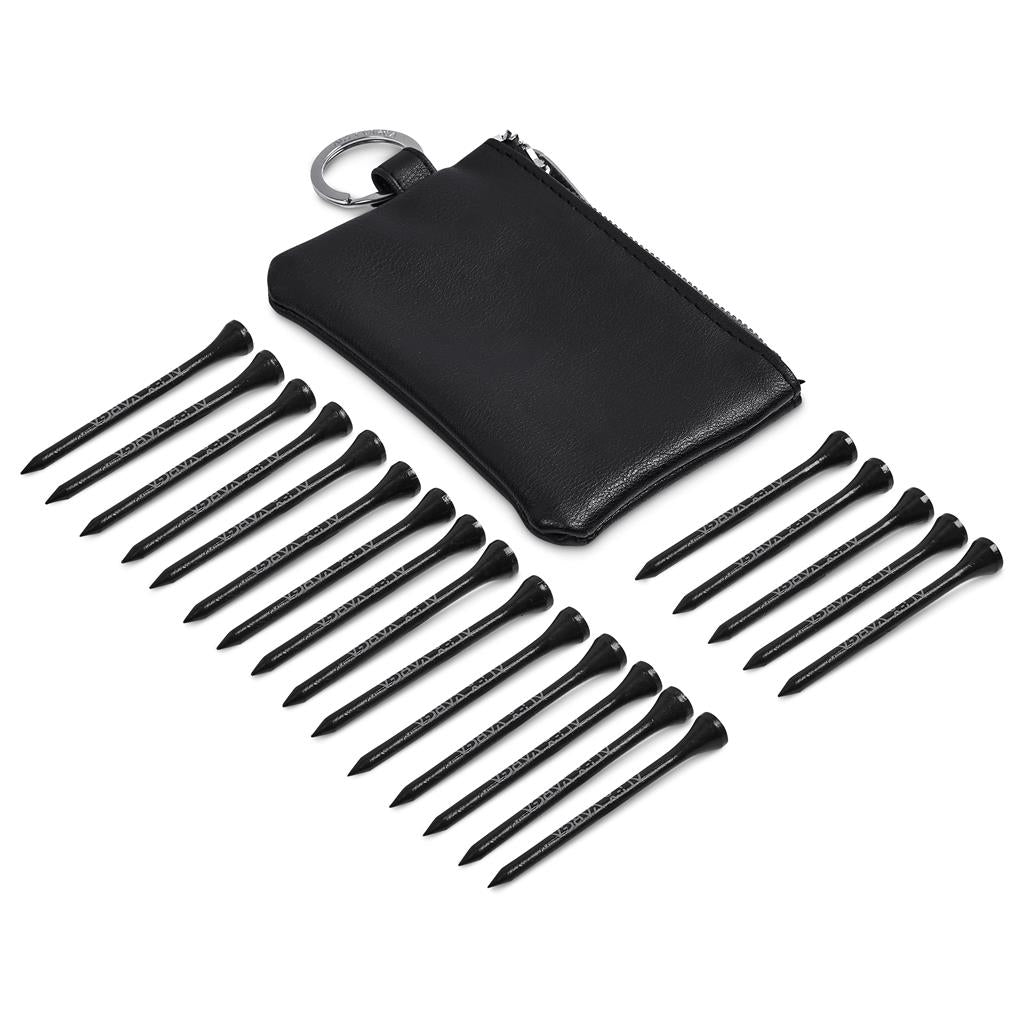 20 x Golf Tees & Pouch Set