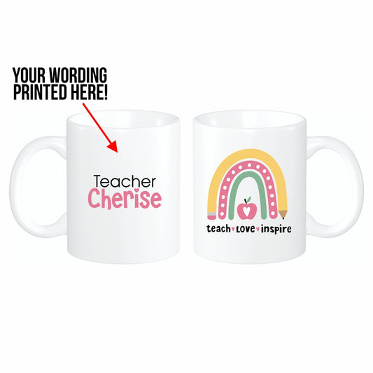 Teacher appreciation mug