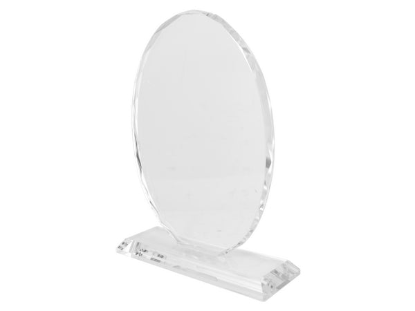 Oval Crystal Trophy