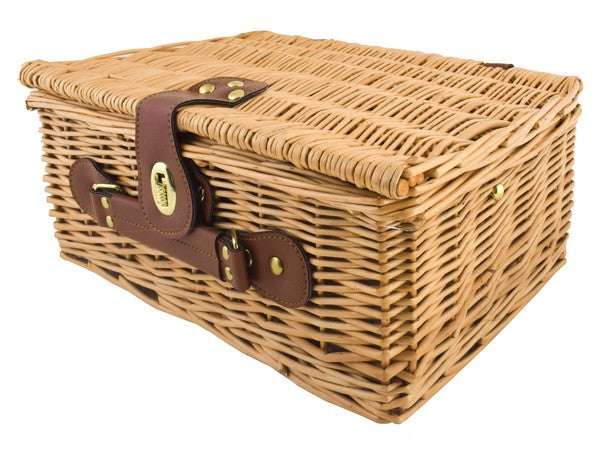 2-Person Rattan Picnic Basket