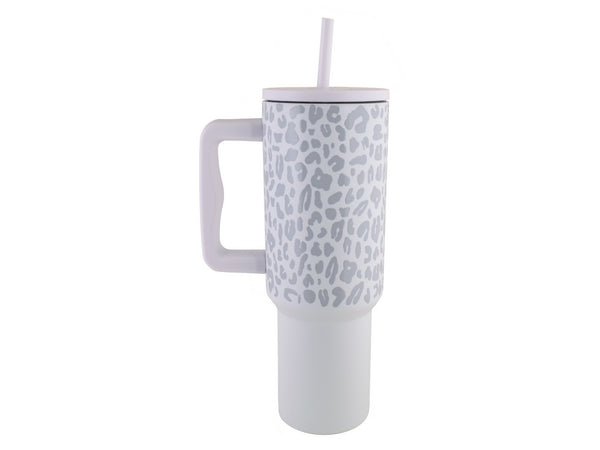 1200ml Leopard Print Travel Mug