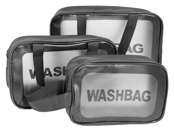 3-Piece Wash Bag Set