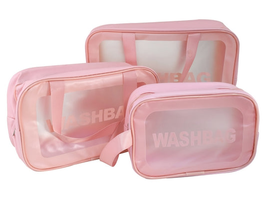 3-Piece Wash Bag Set