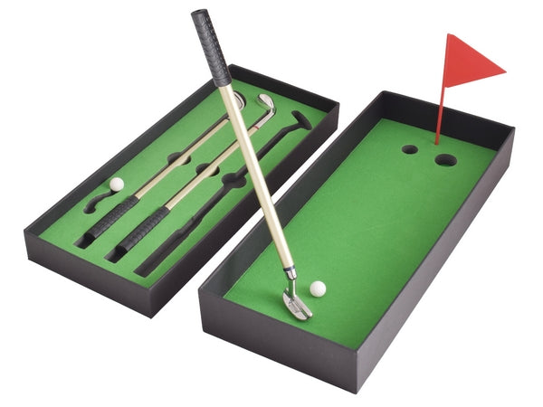 Golf Ballpoint Pen Putting Set