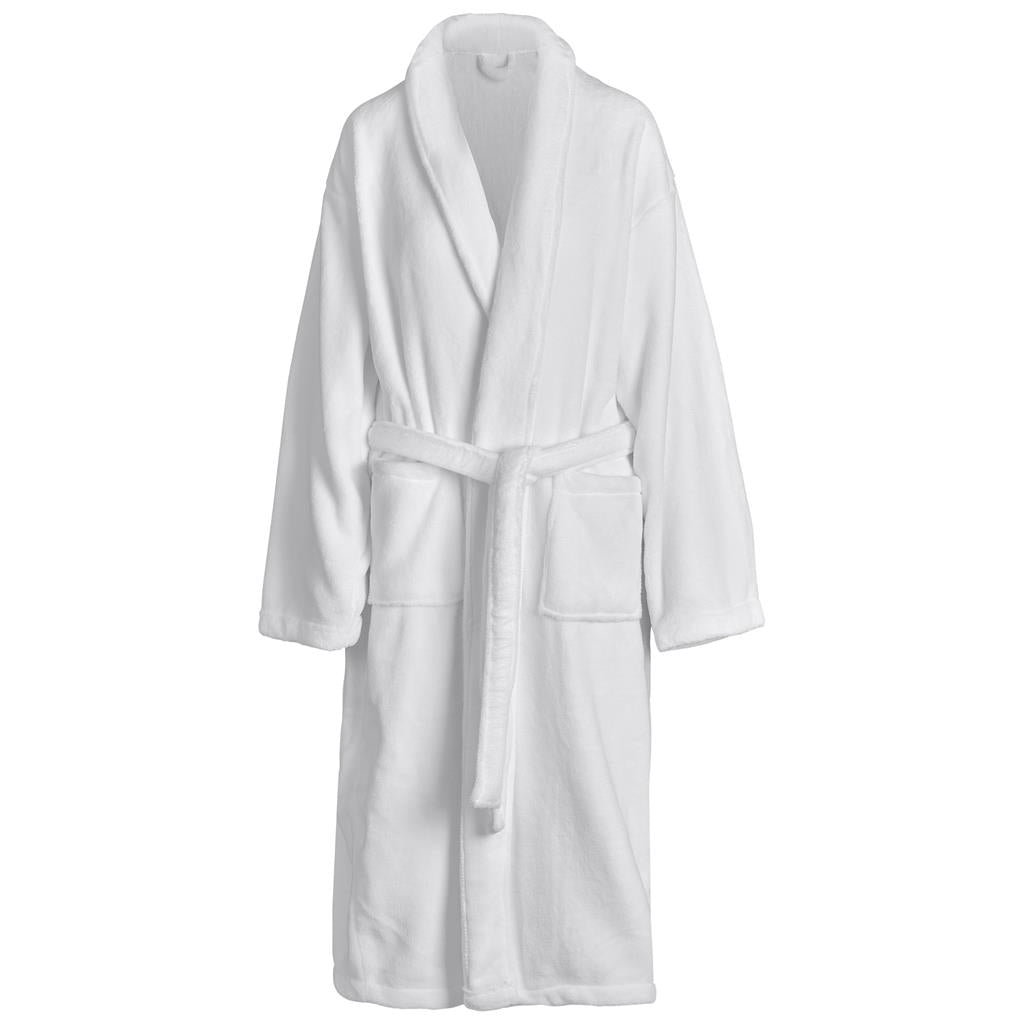 Coral Fleece Bathrobe - INCL EMBROIDERY