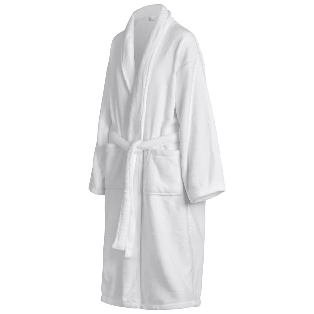 Coral Fleece Bathrobe - INCL EMBROIDERY