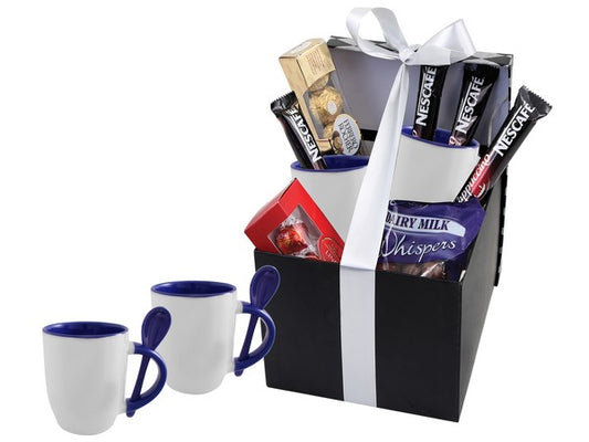 Blue Whirl Coffee Hamper incl print