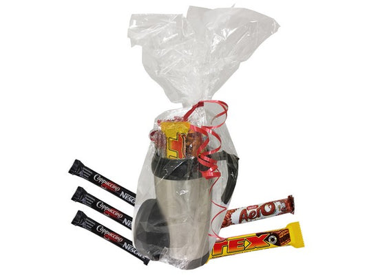 Thermal coffee hamper incl engraving