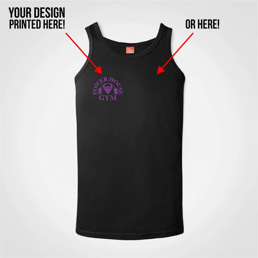 A6 DTF printed Active Vest