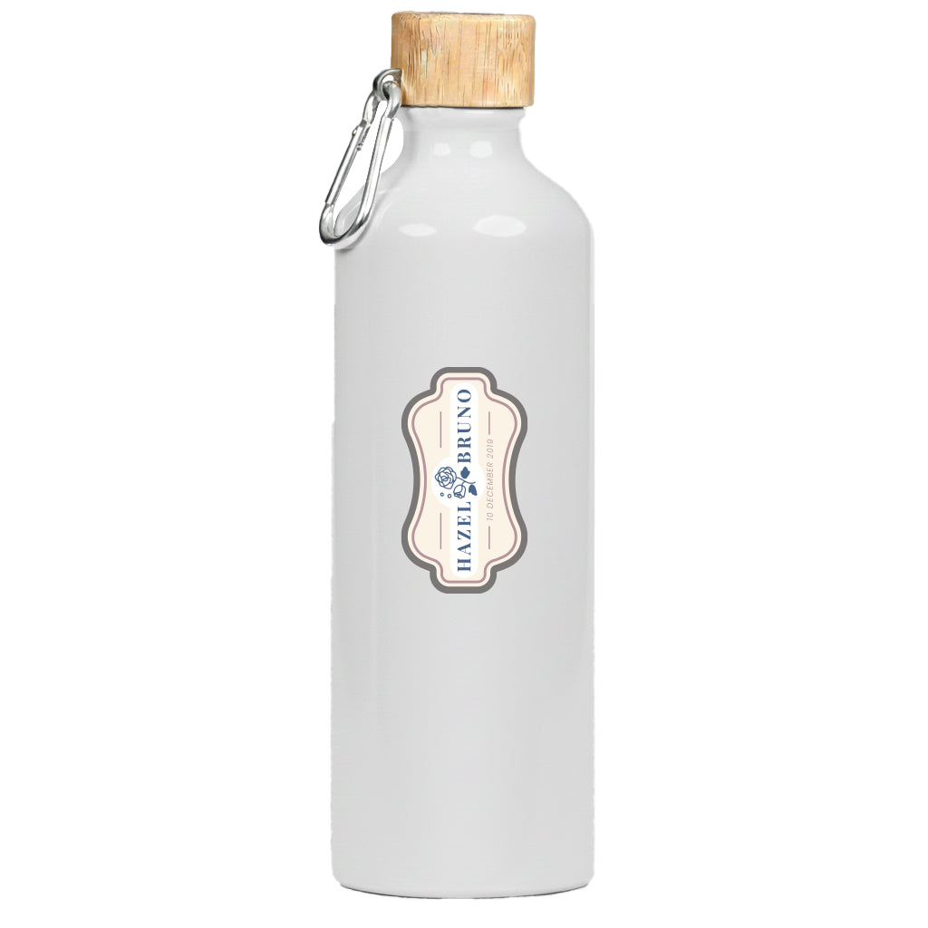 Alicante Aluminium Bottle incl print