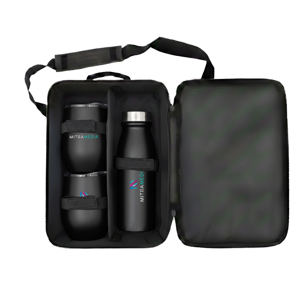 Black Edition Bottle & Mug Gift Set incl print