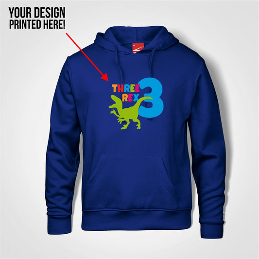 A5 DTF printed kids hoodie
