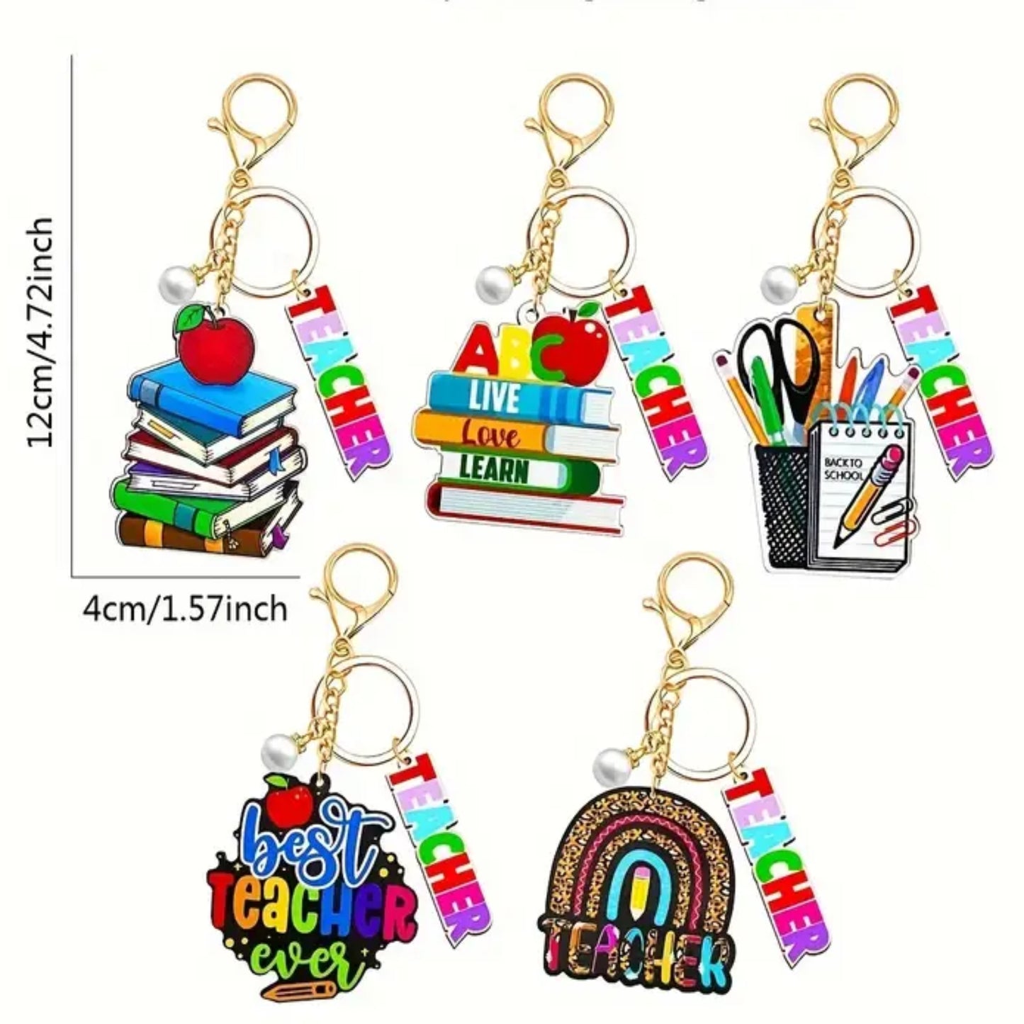 Teacher keyring