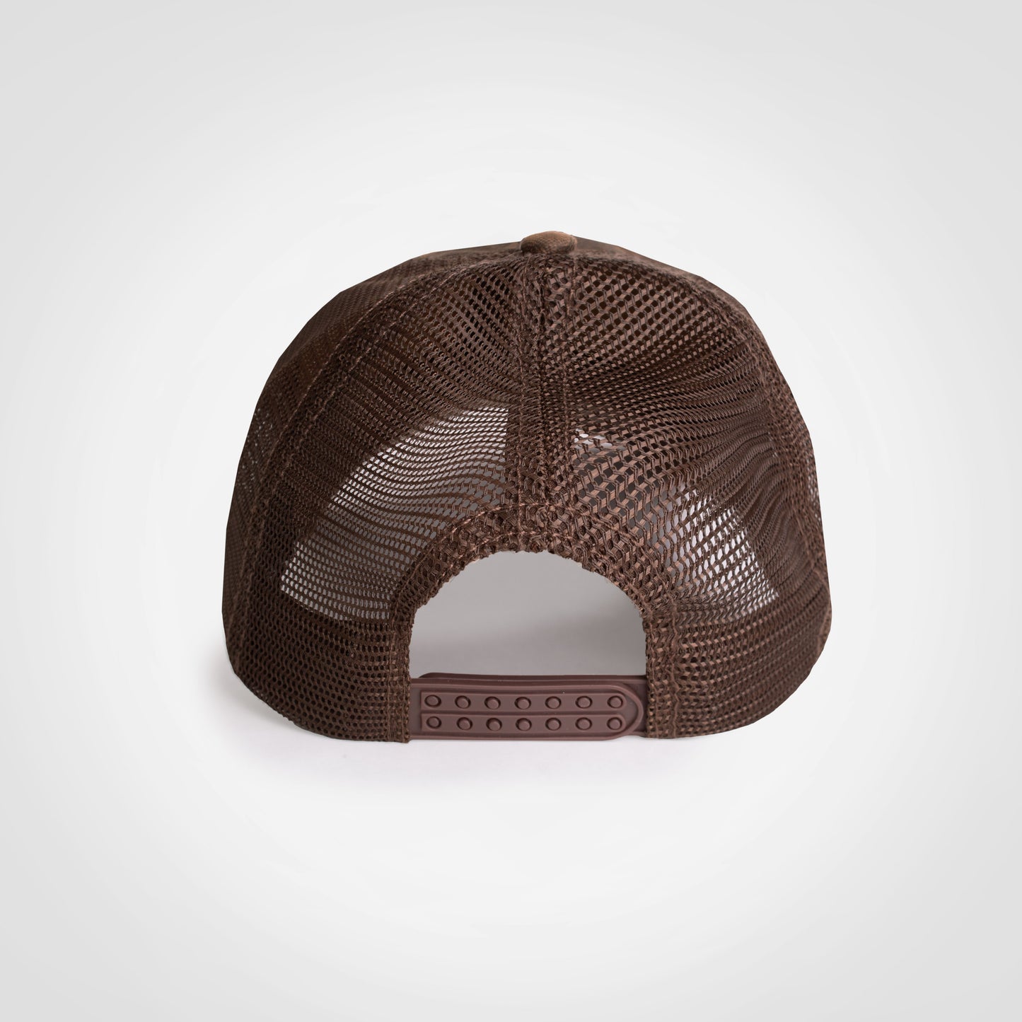 Oilskin camo trucker cap