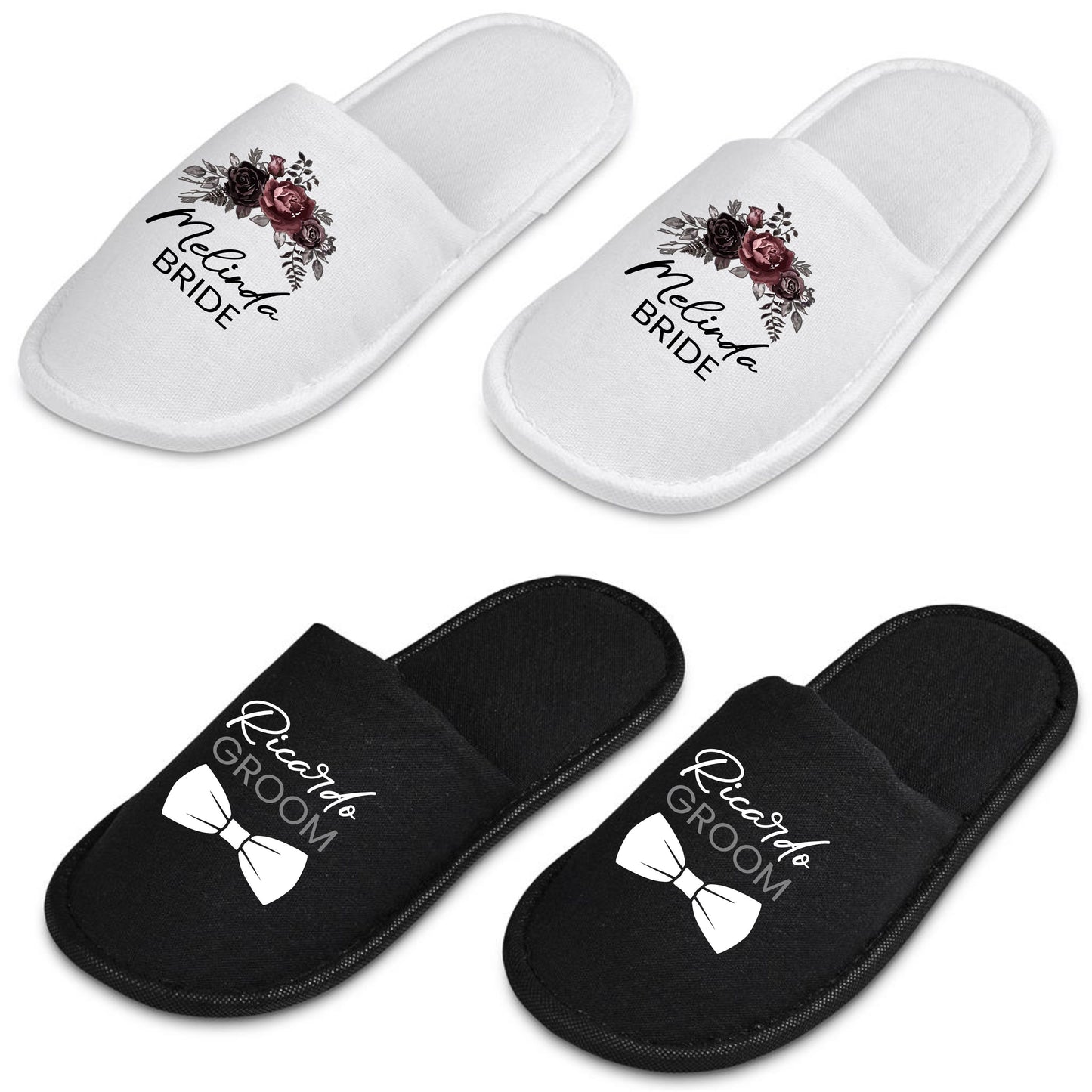 Linen Slippers - INCL PRINT