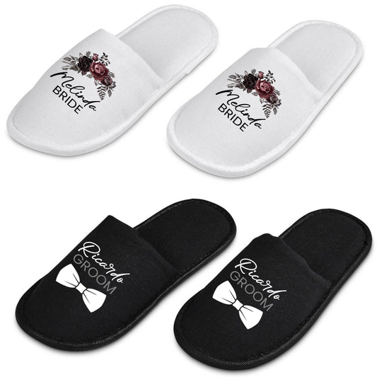 Linen Slippers - INCL PRINT