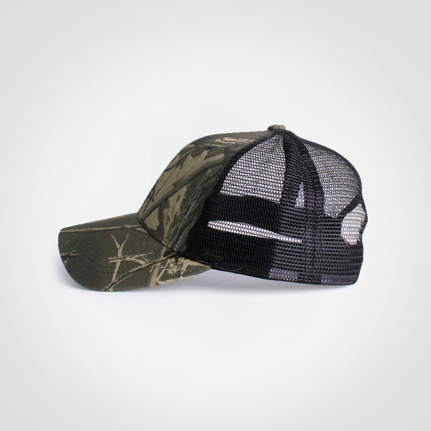 Camo trucker cap