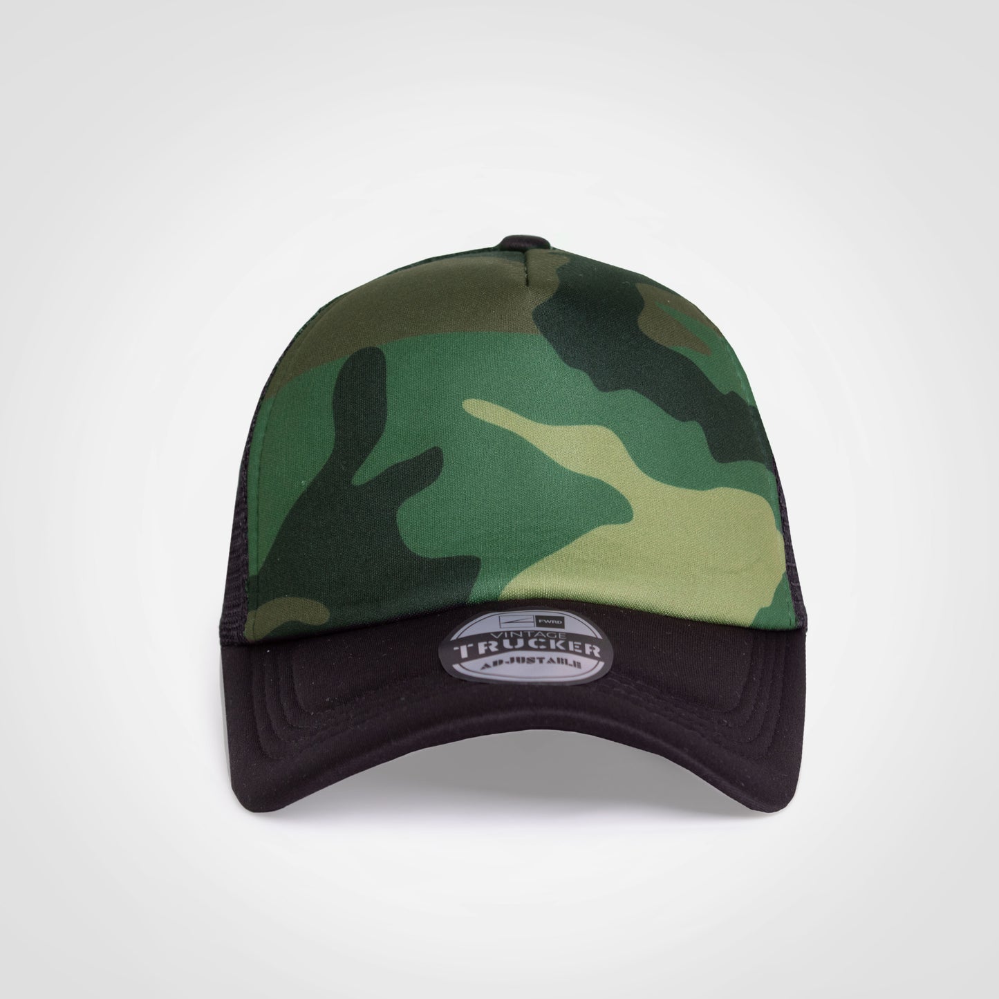 Vintage Trucker camo cap